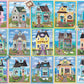 Cobble Hill 1000 Piece Puzzle - Seaside Shops - Sample Poster Included