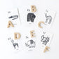 Wee Gallery Bamboo Alphabet, Natural Wood Blocks, Sensory Learning Toy, Wooden Alphabet Toys, 26 Large Letters for Toddler, Preschool Age Kids, Boy or
