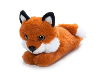 The Petting Zoo Fox Stuffed Animal Plushie Slap Bracelet, Gifts for Kids, Slapstix Wildlife Animals, Fox Plush Toy, 10 inches