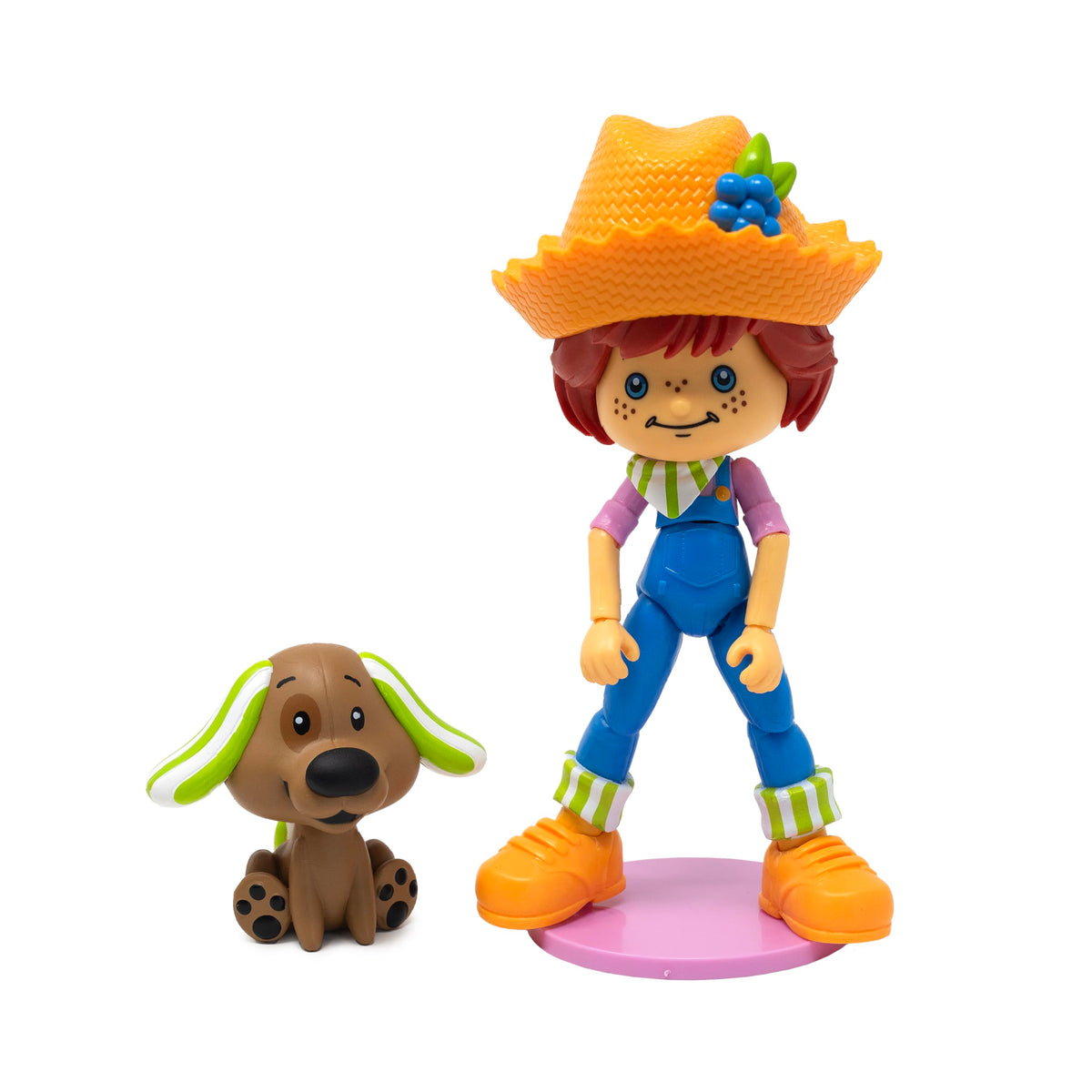Boss Fight Studio Strawberry Shortcake Deluxe Huckleberry Pie Collectible Action Figure - Highly Articulated Fruity Scented Figurine with Accessories