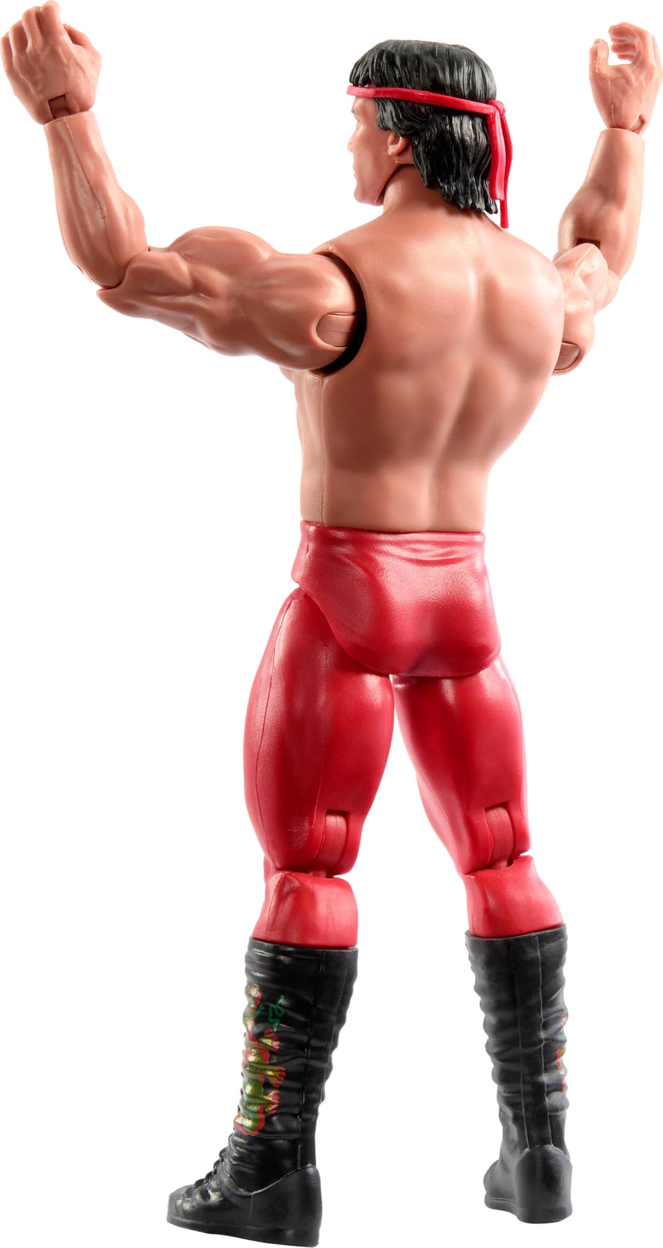 Mattel WWE Ricky “The Dragon” Steamboat Action Figure, 6 Main Event Series #152 6-inch Collectible with 10 Articulation Points & Life-Like Look
