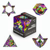 SHASHIBO Teenage Mutant Ninja Turtles Shape Shifting Box - STEM Magnetic Fidget Cube that Transforms Into Over 100 Shapes, Download Fun in Motion Toys