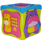Kiddieland Light & Sound Activity Cube - Toddler Musical Shape Sorter Toy