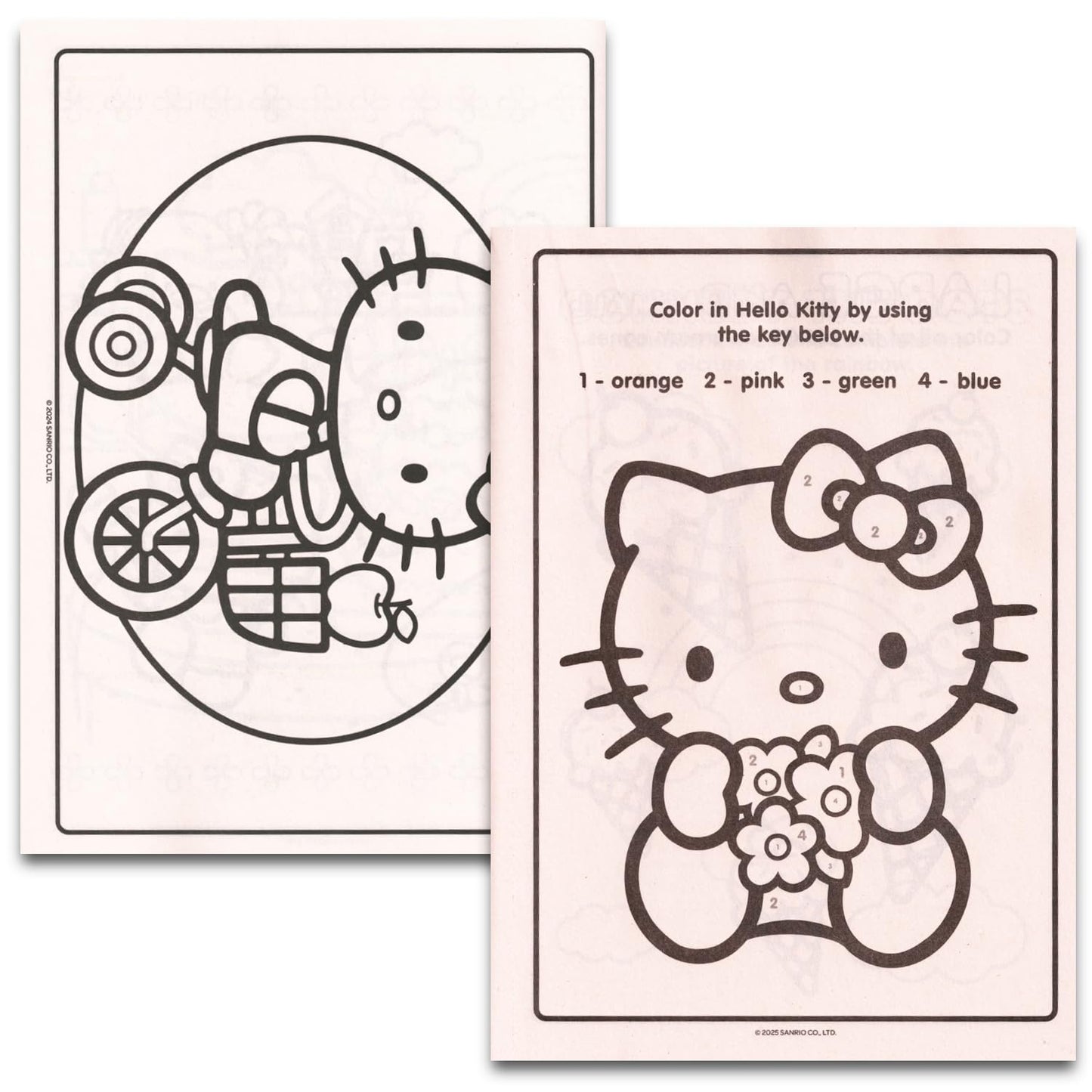 SANRIO Hello Kitty and Friends Coloring Book Jumbo Set - Bundle Activity Book Featuring My Melody, Kuromi, Keroppi, More Plus Stickers, Crayons |