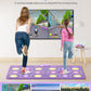 HAPHOM Dance Mat for Girls Boys - Wireless Dance Pad for TV with Camera, Plug and Play Double User Dance Mat Game, Danceing Mat for Family Games