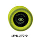 Yomega Xodus II YoYo- Includes Roller Bearing Technology, Rubber Rims and Wing Shape Design - Professional Responsive YoYos Intermediate Level Play