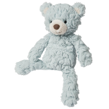 Mary Meyer Teddy Bear - Putty Collection Super Soft Stuffed Animal Plush Classic Toy Plushie, 11" Small, Seafoam Blue