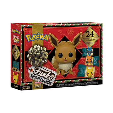 Funko Pop! Advent Calendar: Pokemon - 24 Days of Surprises - Collectible Vinyl Mini Figures - Mystery Box - Gift Idea - Holiday Present for Girls