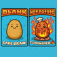 SNC Games Hot Potato Showdown - Fast Party Card Game | 3-8 Players, Ages 13+, 2-10 Minutes | Draw, Dodge & Dueling Potatoes | Easy Family Game Night
