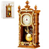 HJPLPXH Retro Pendulum Clock Building Block Set,A Toy with Real Clock Function and Linked Mechanical Pendulum,Better Gift for Adults Teens Kids