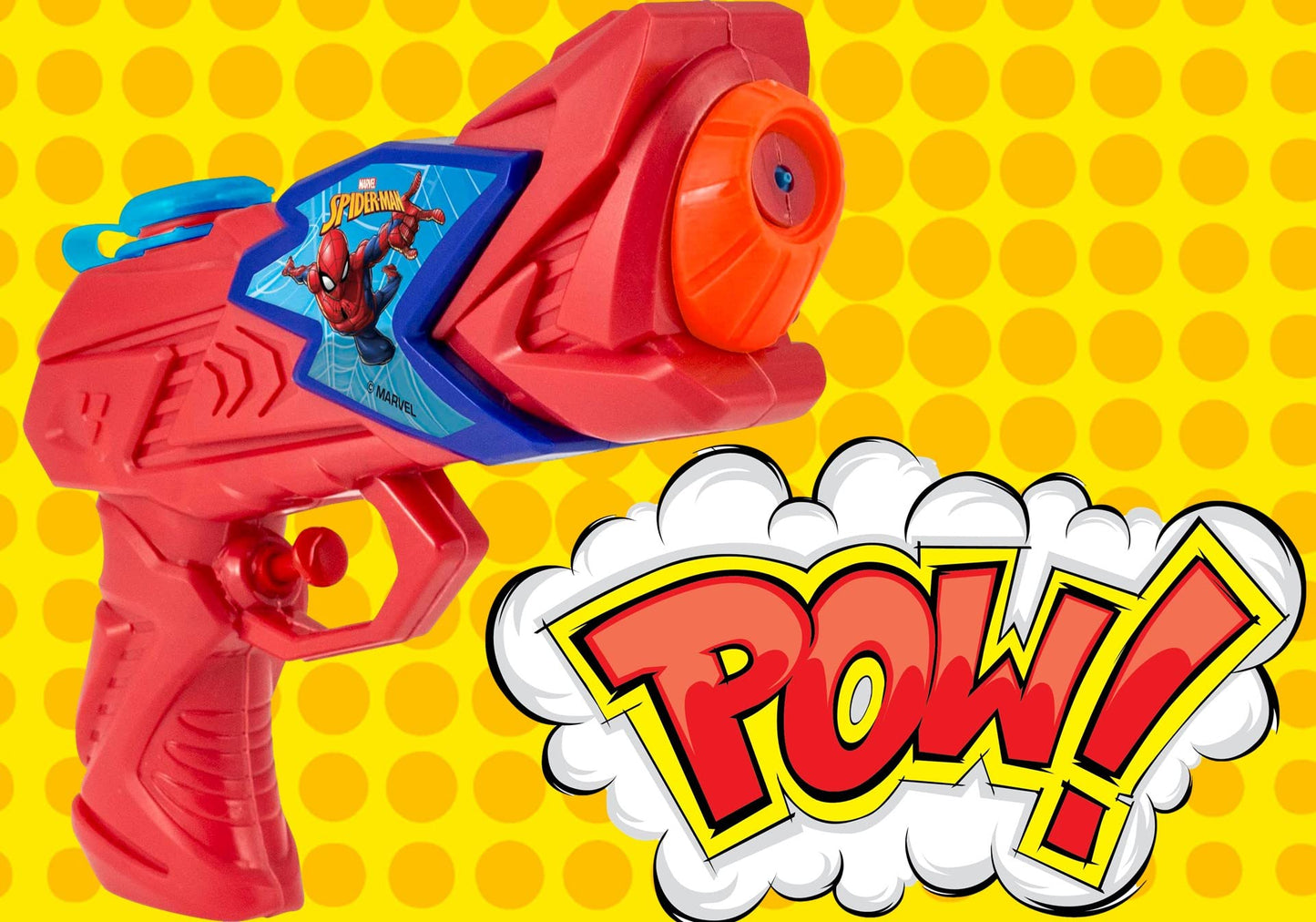 JA-RU Marvel Spiderman Water Squirt Gun Toy 2 Units 6819-2