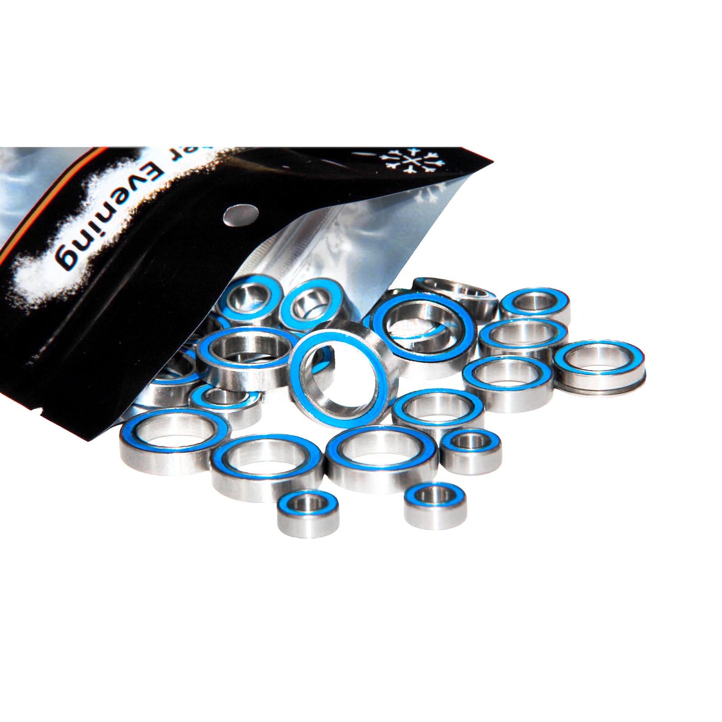 Winter Evening - for Tamiya Frog, Super Blackfoot, and Stadium Blitzer Bearings Kit (12 Pcs)
