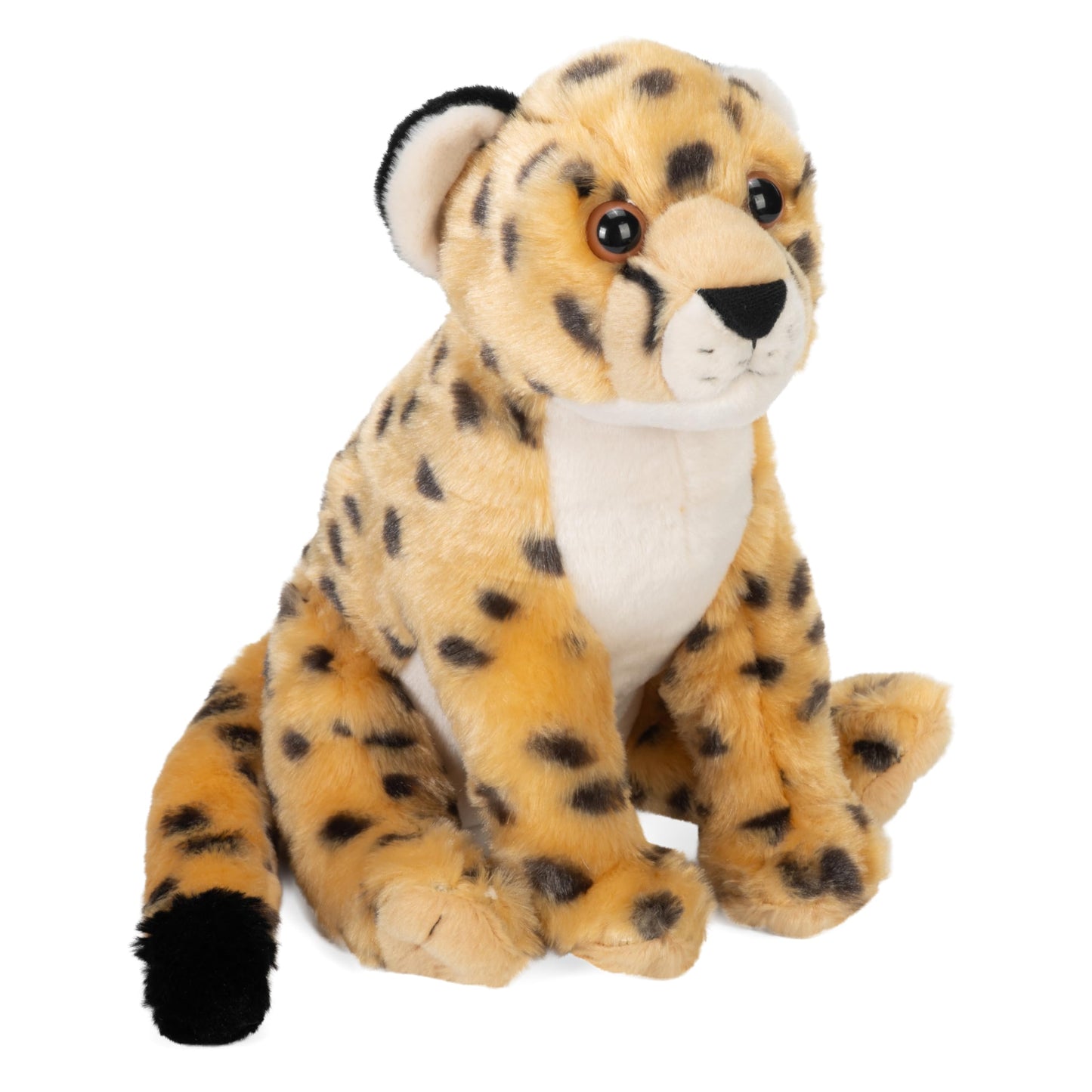 Wild Republic Cheetah, Cuddlekins, Stuffed Animal, 12 inches, Gift for Kids, Plush Toy, Fill is Spun Recycled Water Bottles (23852)