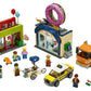 LEGO City Donut Shop Opening 60233 Store Opening Build and Play with Toy Taxi, Van and Truck with Crane, Easy Build with Minifigures for Boys and