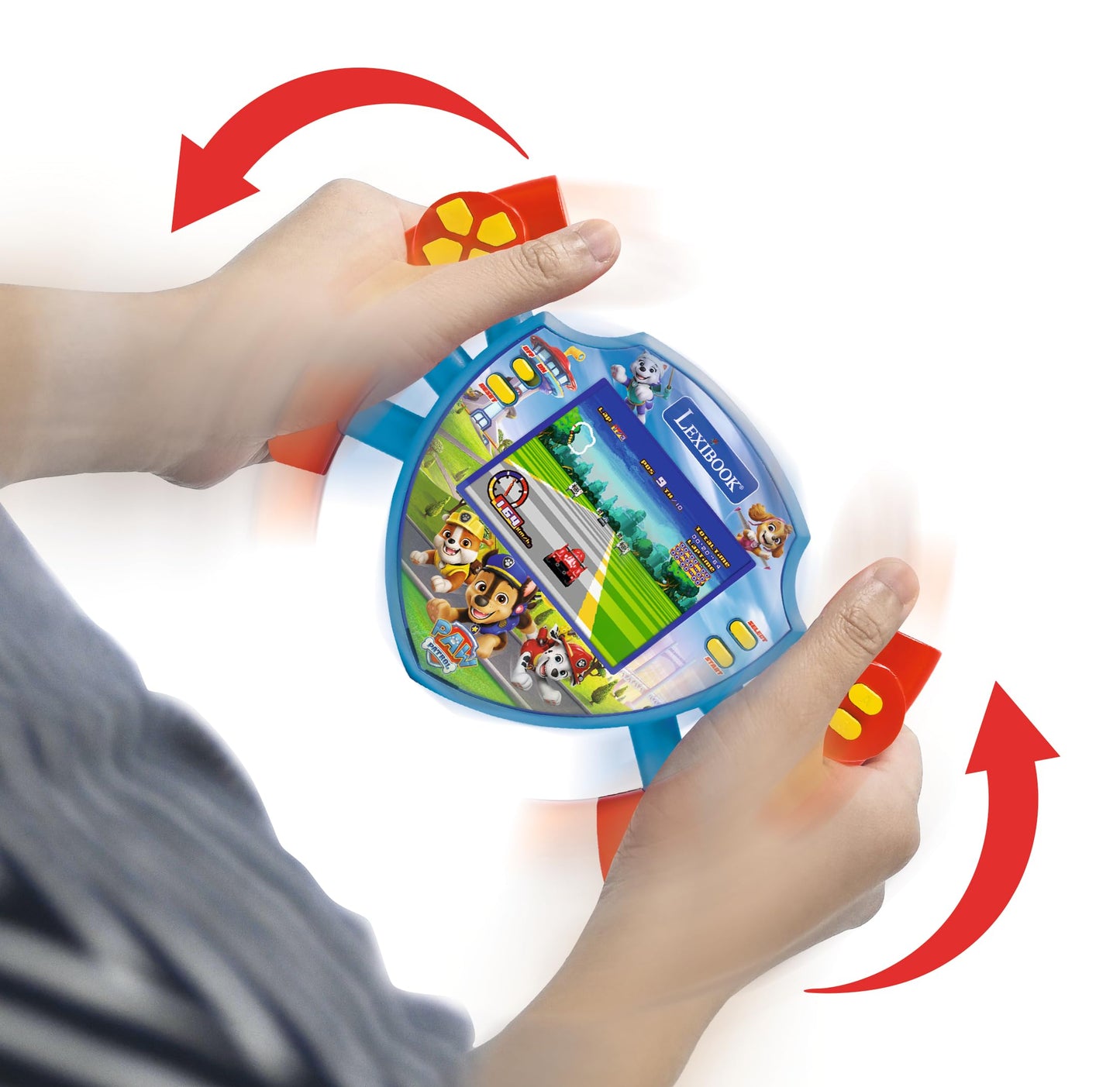 Lexibook, Paw Patrol Cyber Arcade Motion® Console with Gesture Control, Color LCD Screen 2.8'' and 50 Games Including 10 from Paw Patrol Universe