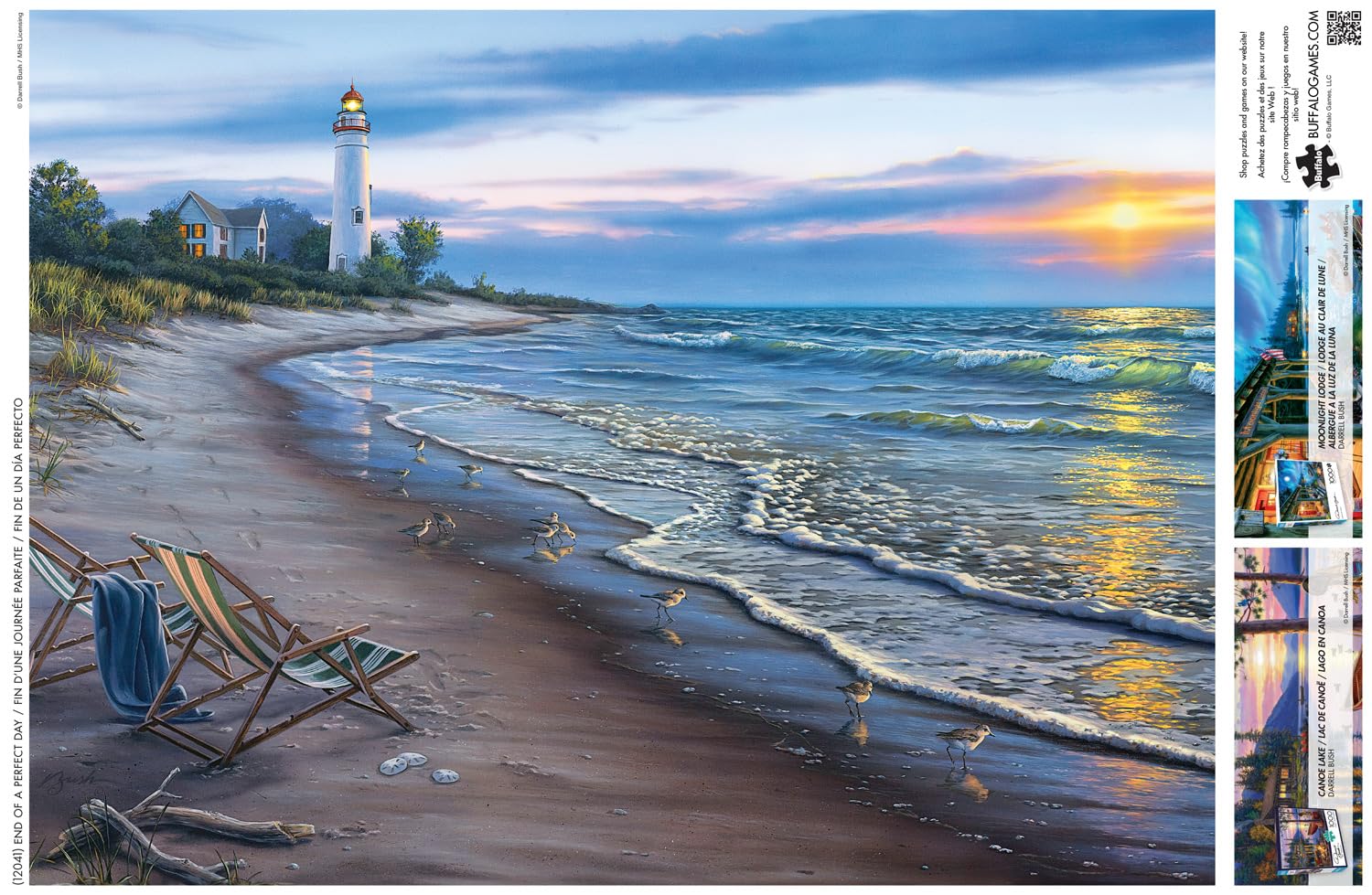 Buffalo Games - End of a Perfect Day - 1000 Piece Jigsaw Puzzle for Adults