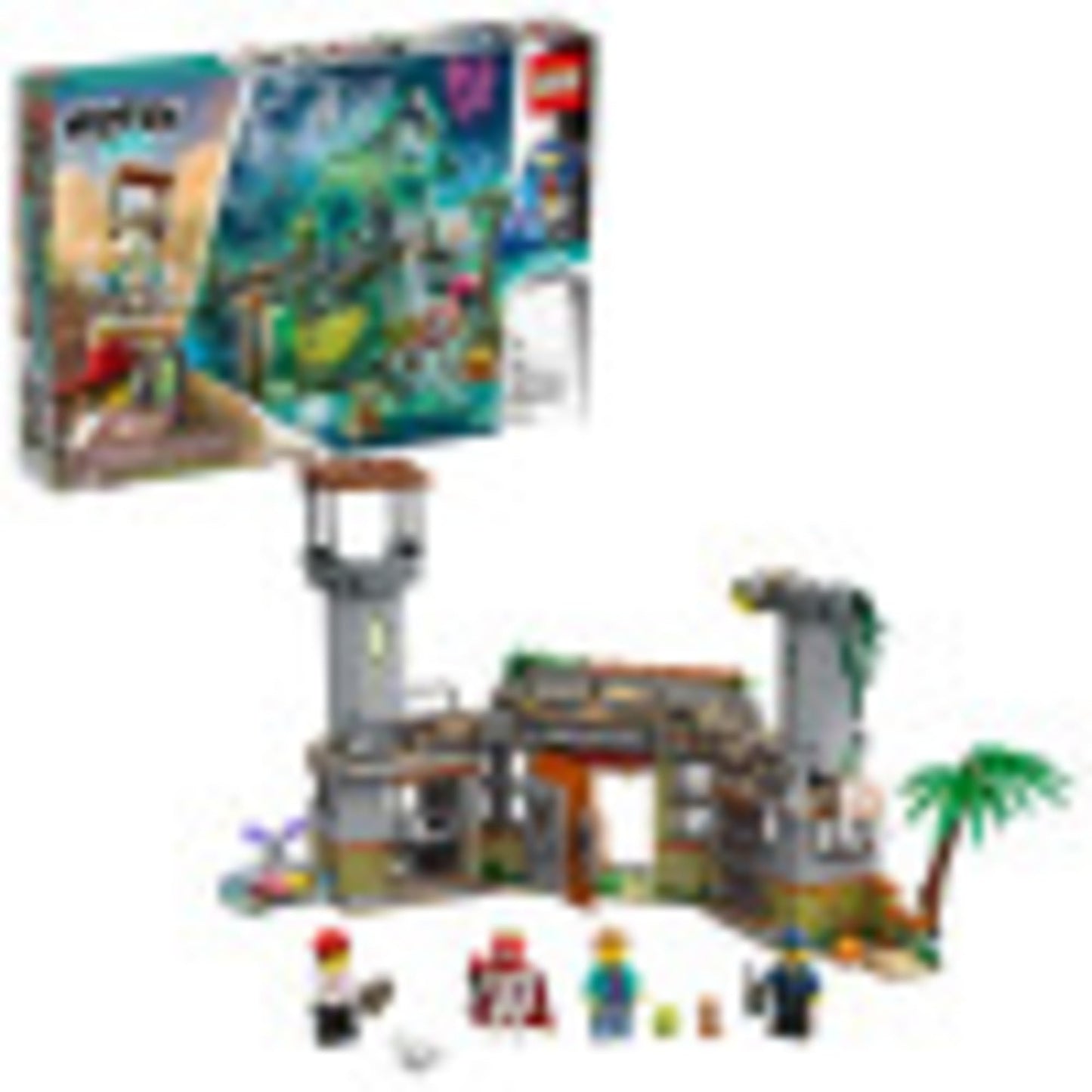 LEGO Hidden Side Newbury Abandoned Prison 70435, Augmented Reality App-Driven Ghost Hunting Toy, Includes Jack, Rami, El Fuego and Nate Lockem