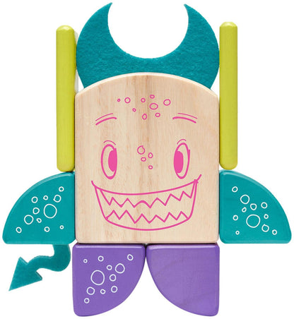Tegu Pip Magnetic Wooden Block Set For 1-99 years old