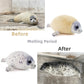 Chubby Blob Young Seal Pillow Soft Plushies, Cute Ocean Stuffed Animals Plush Toy, Room Decor,Throw Pillow Doll Big Plush Toys Gift