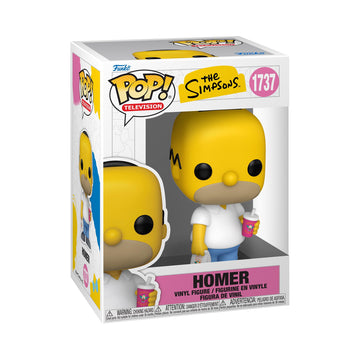 Funko Pop! TV: The Simpsons - Homer - Collectable Vinyl Figure - Gift Idea - Official Merchandise - Toys for Kids & Adults - TV Fans - Model Figure