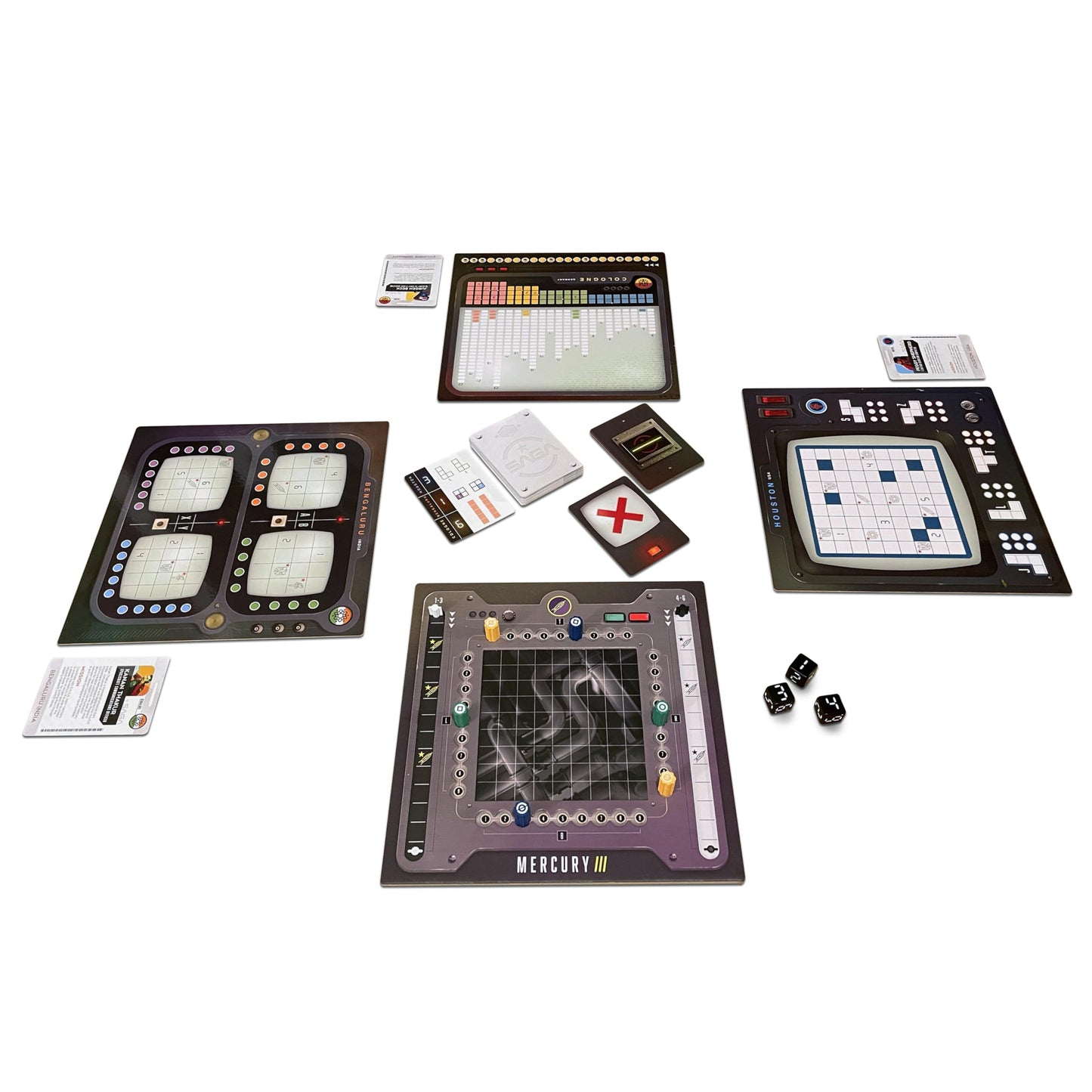 Mission Control: Critical Orbit - Family-Friendly Cooperative Space Board Game | 2-4 Players, Ages 10+, Fast-Paced 20 Minute Gameplay | Great for Game