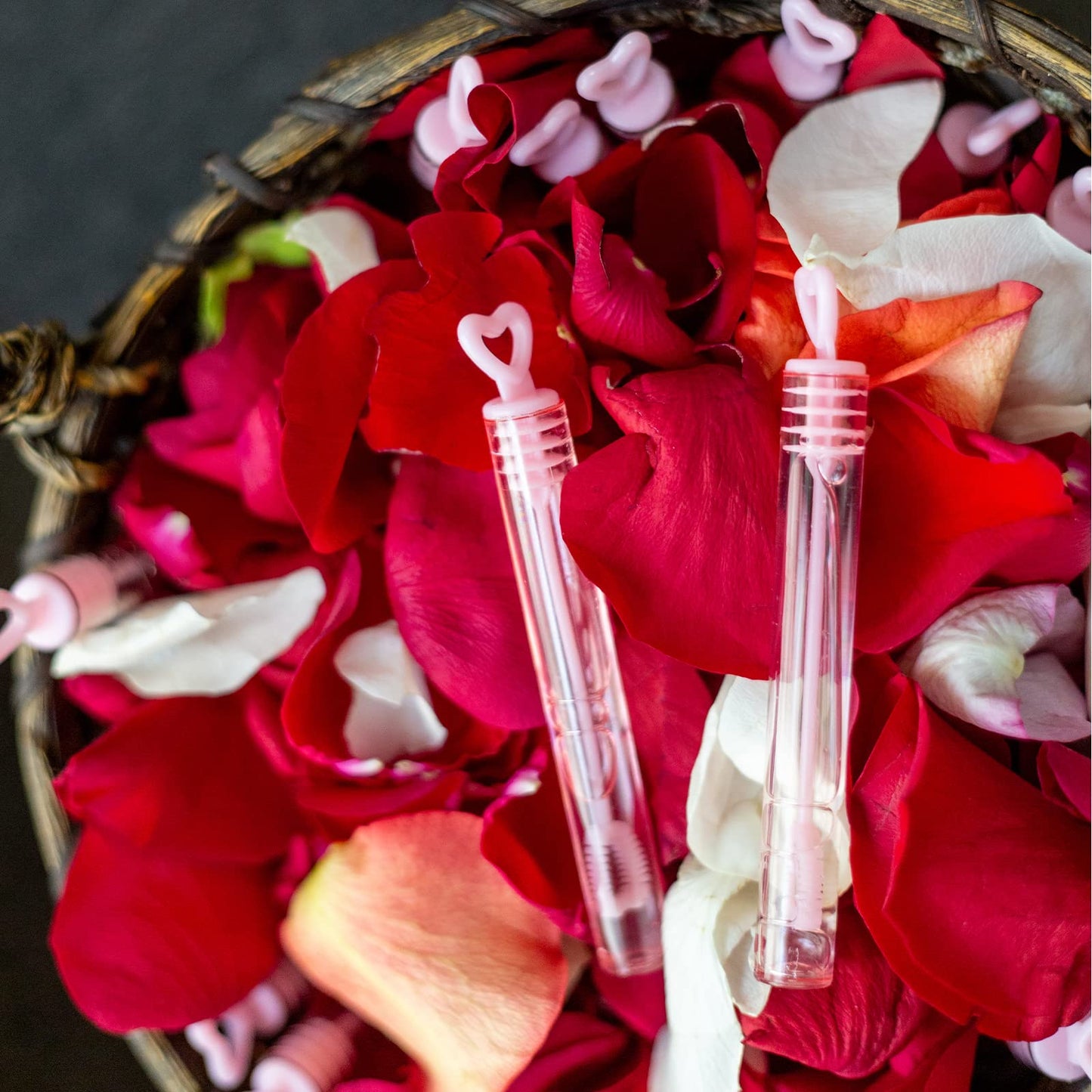 250 Pack Mini Bubble Wands Bulk, Party Favors for Weddings, Valentine's Day, Anniversaries, Celebrations, Graduation, Birthday for Boys Girls Kids