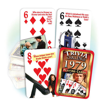 Flickback 1979 Trivia Playing Cards