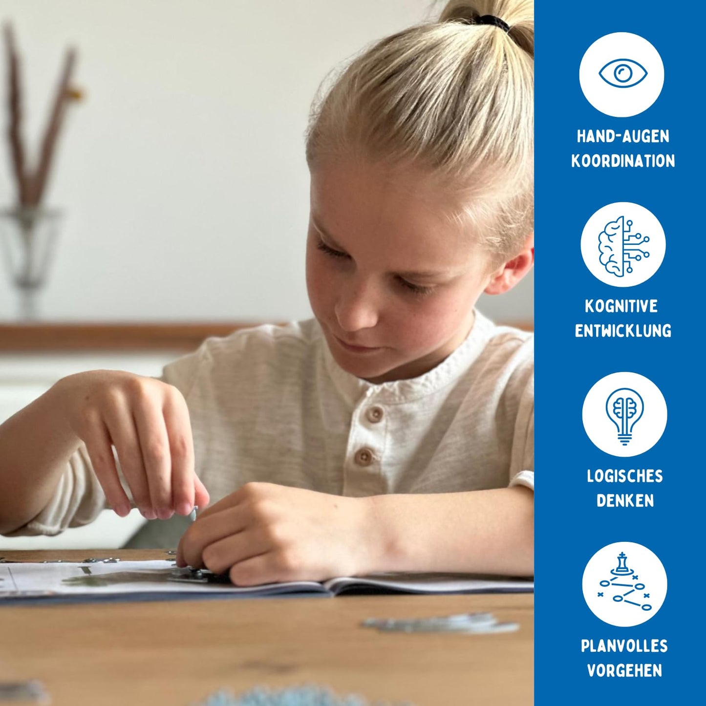 Eitech Starter Series Motorcycle Construction Set and Educational Toy - Intro to Engineering and STEM Learning