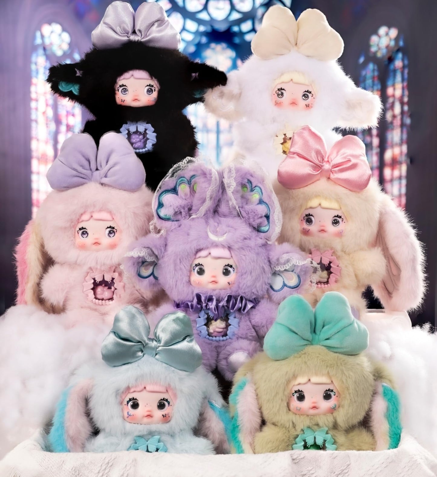 Fantasy World Series Blind Box - 3 Expressions Adorable Toys for Collectors - 8.3IN Random Surprise Doll with Unique Designs, 1PCS(1 of 7 Possible