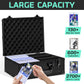 PAPNIX Toploader Storage Box for 3” x 4” 35pt Rigid Cards, Holds 600+ Toploaders or 135+ Magnetic Holders, Sports Card Storage Case Organizer with