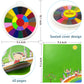 Fottaqqan 25 Color Book Finger Painting Kit Drawing Toys,Album Educational Tool Kit,Washable Children's Supplies for Birthday Kindergarten,Early