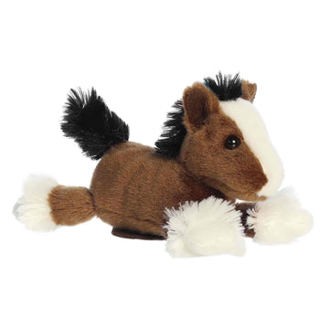 Aurora® Adorable Shoulderkins™ Atlas Clydesdale™ Stuffed Animal - Fun Buddy that Can Go Everywhere with You - Perfect for Kids 3+ Years and Costumes