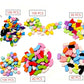 410 Piece Classic Building Tile Round Heart, Tiles Round Corner ? Butterfly, Compatible with Lego Parts.