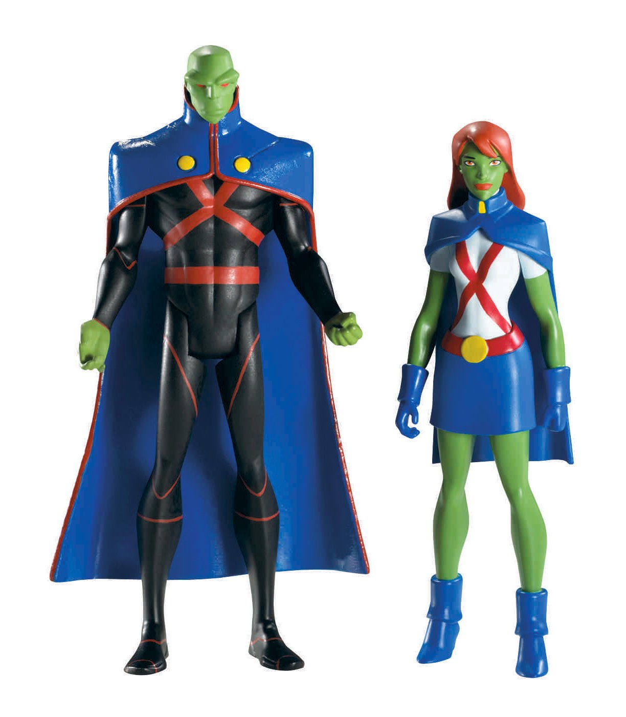 DC Universe Young Justice Martian Manhunter And Miss Martian Figure 2-Pack