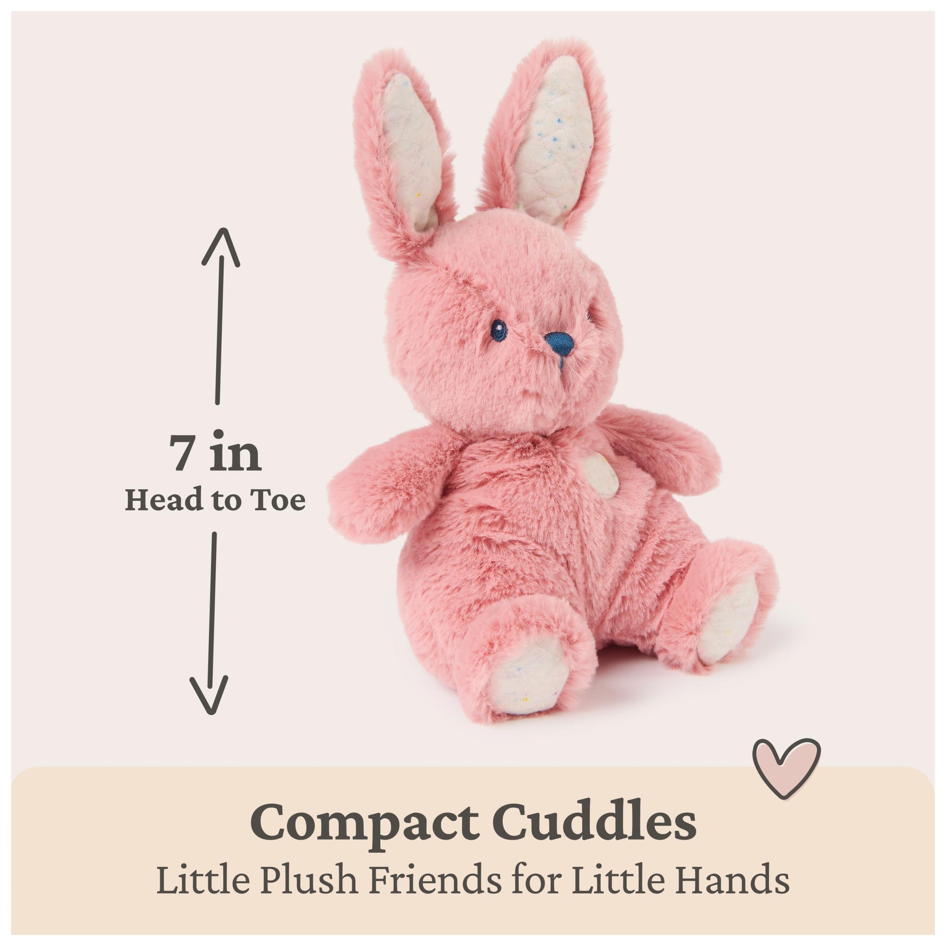 GUND Baby Oh So Snuggly Little Bunny 6-Inch Plush Toy, Ages 0+