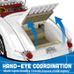 Mould King Vintage Roadster Building Set, 1302 Pieces Sports Car
