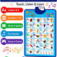 Just Smarty Interactive Alphabet Wall Chart, Blue