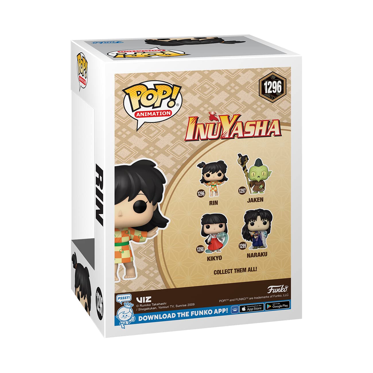 Funko POP! Animation: Inuyasha - Rin - Collectable Vinyl Figure - Gift Idea - Official Merchandise - for Kids & Adults - Anime Fans - Model Figure for