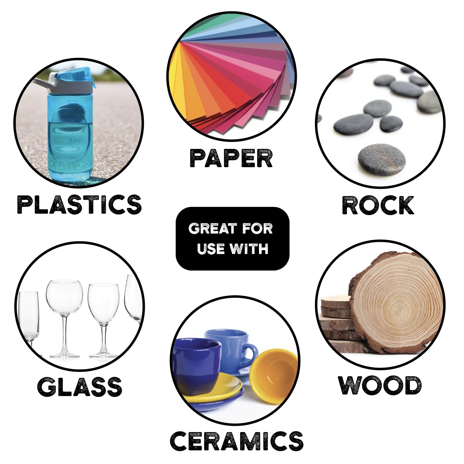 ArtSkills Acrylic Paint Pens - 8 Count Washable Paint Markers for Kids & Adults, Rock Painting