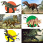 FRUSE Jurassic Dinosaur Toys,12 PCS Realistic Dino Figurines,Educational Dino Figure Playset with Information Dino Book,Dinosaur Toys for Kids 3-5