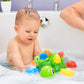 TOMY Toomies Turtle Tots | Shape Sorting Suction Squirters Bath Toy | Baby Bath Toy for Boys & Girls Aged 1, 2,3+ Year Olds