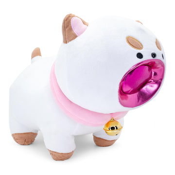 Bee and Puppycat 16-Inch Laser Mouth Puppycat Collector Plush Toy | Huggable Soft Stuffed Animal for Cuddling | Officially Licensed Collectible