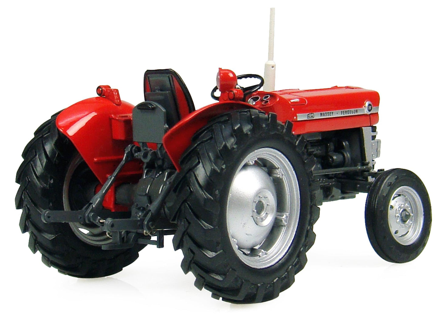 Universal Hobbies Massey Ferguson 135 Tractor Without Cabin 1:32 Scale Diecast Farm Mocel Replica, Collectible Miniature UH2785