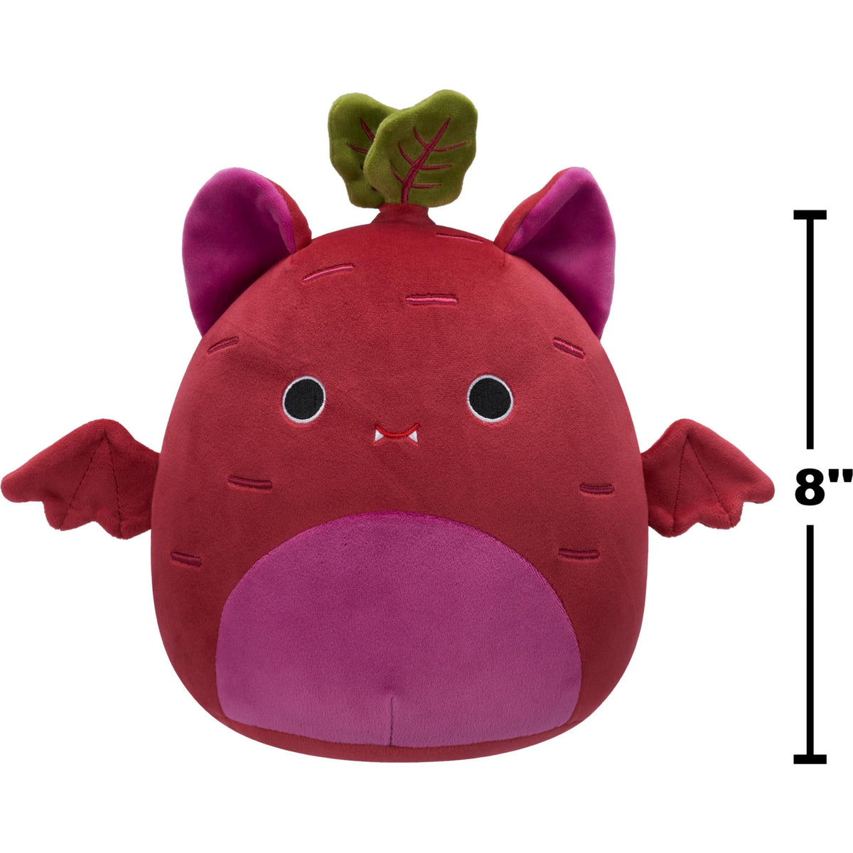 Squishmallows Original 8in Romulus the Beet Bat - Official Jazwares Plush (Little)