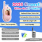Upgraded Video Walkie Talkies for Kids, 2 Pack Rechargeable Voice/Video Call Kids Walkies Talkies, Toddler Toys for Indoor, Outside, Camping, Hiking