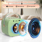 J&D Mini Karaoke Machine for Kids Adults, Portable Bluetooth Speaker with 2 Wireless Mics and Cat Sticker for Girls Boys Age 3-10 Birthday Gifts