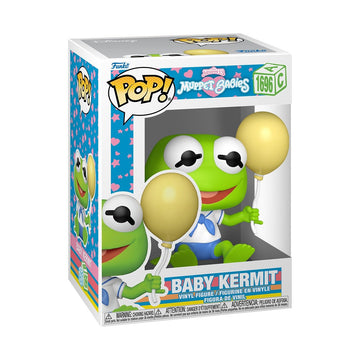 Funko Pop! Disney: Muppet Babies - Baby Kermit The Frog - Collectable Vinyl Figure - Gift Idea - Official Merchandise - Toys for Kids & Adults - TV