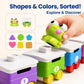 iPlay, iLearn Farm Train Toy Set for Toddlers 1-3, Kids Steam Musical Train