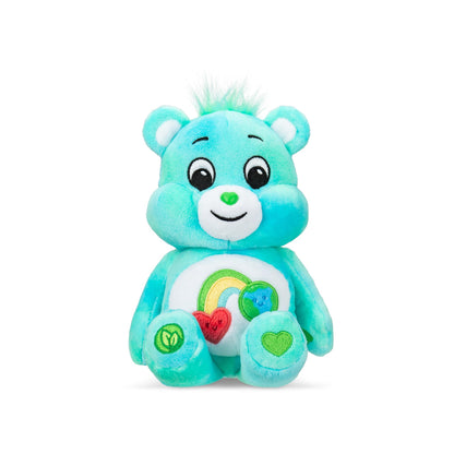Care Bears Basic Bean - I Care Bear - 9" Plush, ECO Friendly, Soft Huggable Material!