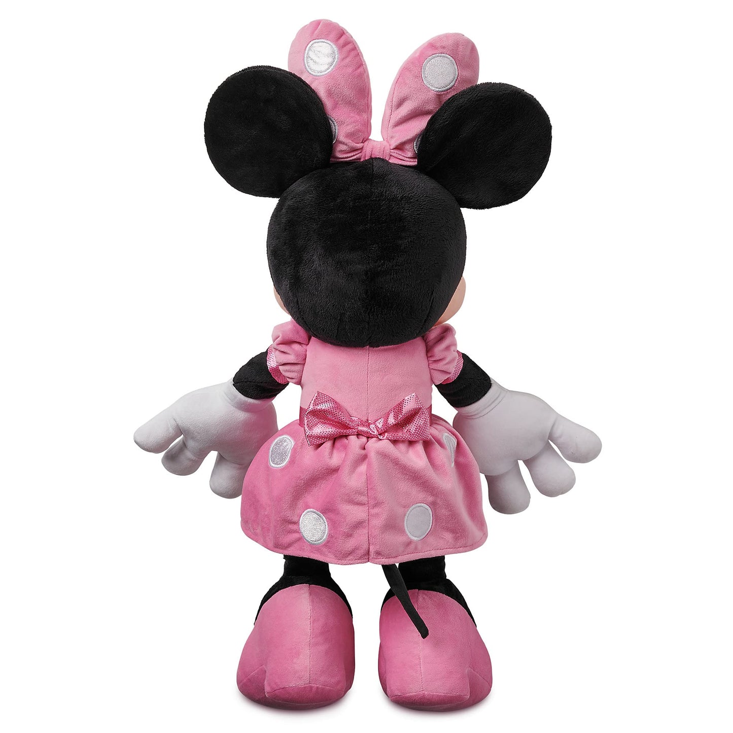 Disney Store Official Minnie Mouse Plush - Pink Dress - Large 21¼ Inches - Disney Stuffed Animals - Soft & Cuddly Toy - Plushies for Kids & Fans